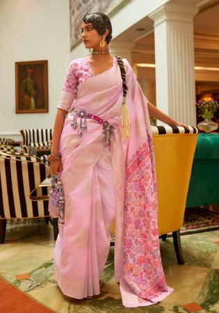 Picture of Taking Silk Light Pink Saree