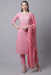 Picture of Cotton Pale Violet Red Readymade Salwar Kameez