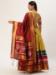 Picture of Sightly Silk Golden Rod Lehenga Choli