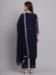 Picture of Georgette Midnight Blue Readymade Salwar Kameez