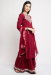 Picture of Beautiful Cotton Maroon Readymade Salwar Kameez