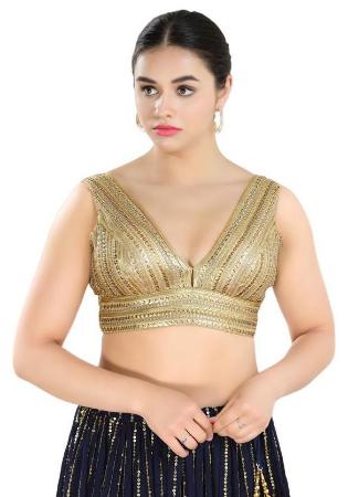 Picture of Excellent Net Golden Rod Blouse