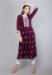 Picture of Wonderful Rayon Brown Kurtis & Tunic