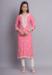 Picture of Delightful Rayon Light Pink Kurtis & Tunic