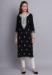 Picture of Ideal Rayon Black Kurtis & Tunic