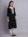 Picture of Ideal Rayon Black Kurtis & Tunic