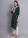 Picture of Fascinating Rayon Sea Green Kurtis & Tunic