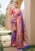 Picture of Gorgeous Silk Purple Saree