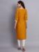 Picture of Ideal Rayon Dark Golden Rod Kurtis & Tunic