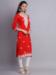 Picture of Ideal Rayon Orange Kurtis & Tunic