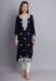 Picture of Ravishing Rayon Navy Blue Kurtis & Tunic