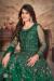 Picture of Gorgeous Net Forest Green Anarkali Salwar Kameez