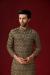 Picture of Amazing Cotton Dark Olive Green Kurtas