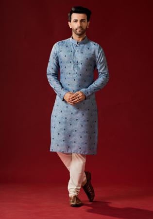 Picture of Appealing Cotton Light Slate Grey Kurtas