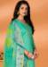 Picture of Silk Light Sea Green Straight Cut Salwar Kameez