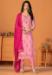 Picture of Enticing Silk Light Coral Straight Cut Salwar Kameez