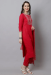 Picture of Ideal Cotton Fire Brick Readymade Salwar Kameez