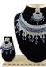 Picture of Statuesque Navy Blue Necklace Set