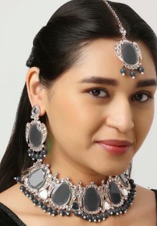 Picture of Stunning Dim Gray Necklace Set