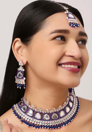 Picture of Resplendent Midnight Blue Necklace Set