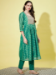 Picture of Beauteous Chiffon Dark Cyan Readymade Salwar Kameez