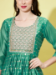 Picture of Beauteous Chiffon Dark Cyan Readymade Salwar Kameez