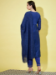 Picture of Chiffon Midnight Blue Readymade Salwar Kameez