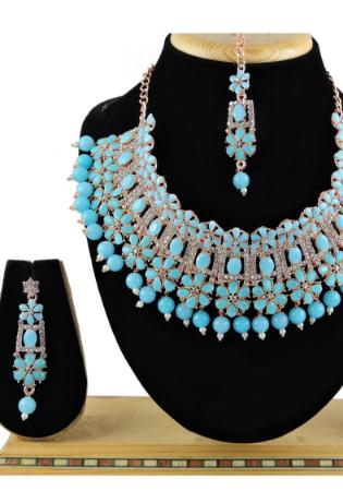 Picture of Classy Medium Turquoise Necklace Set