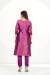 Picture of Silk Pale Violet Red Straight Cut Salwar Kameez