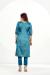 Picture of Marvelous Silk Steel Blue Straight Cut Salwar Kameez