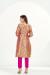 Picture of Silk Pale Golden Rod Straight Cut Salwar Kameez