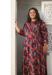 Picture of Sublime Rayon Fire Brick Readymade Gown