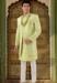 Picture of Excellent Silk Navajo White Sherwani