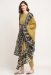 Picture of Fine Cotton Slate Grey Readymade Salwar Kameez