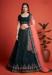 Picture of Superb Georgette Dark Slate Grey Lehenga Choli