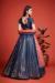 Picture of Exquisite Georgette Dark Slate Blue Lehenga Choli