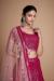 Picture of Good Looking Georgette Medium Violet Red Lehenga Choli