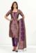 Picture of Pretty Silk Purple Straight Cut Salwar Kameez