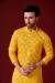 Picture of Fascinating Cotton Dark Golden Rod Kurtas