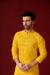 Picture of Fine Cotton Yellow Kurtas