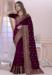 Picture of Sightly Silk Maroon Saree