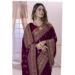 Picture of Sightly Silk Maroon Saree