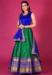 Picture of Radiant Silk Sea Green Readymade Gown