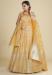 Picture of Enticing Silk Tan Readymade Gown