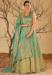 Picture of Wonderful Silk Dark Khaki Readymade Gown