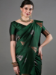 Picture of Resplendent Silk Sea Green Saree