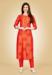 Picture of Pleasing Rayon Tomato Kurtis & Tunic