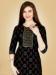 Picture of Bewitching Rayon Black Kurtis & Tunic