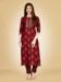 Picture of Fascinating Rayon Maroon Kurtis & Tunic