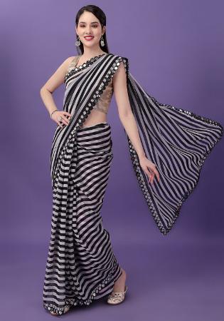 Picture of Taking Georgette Black Saree